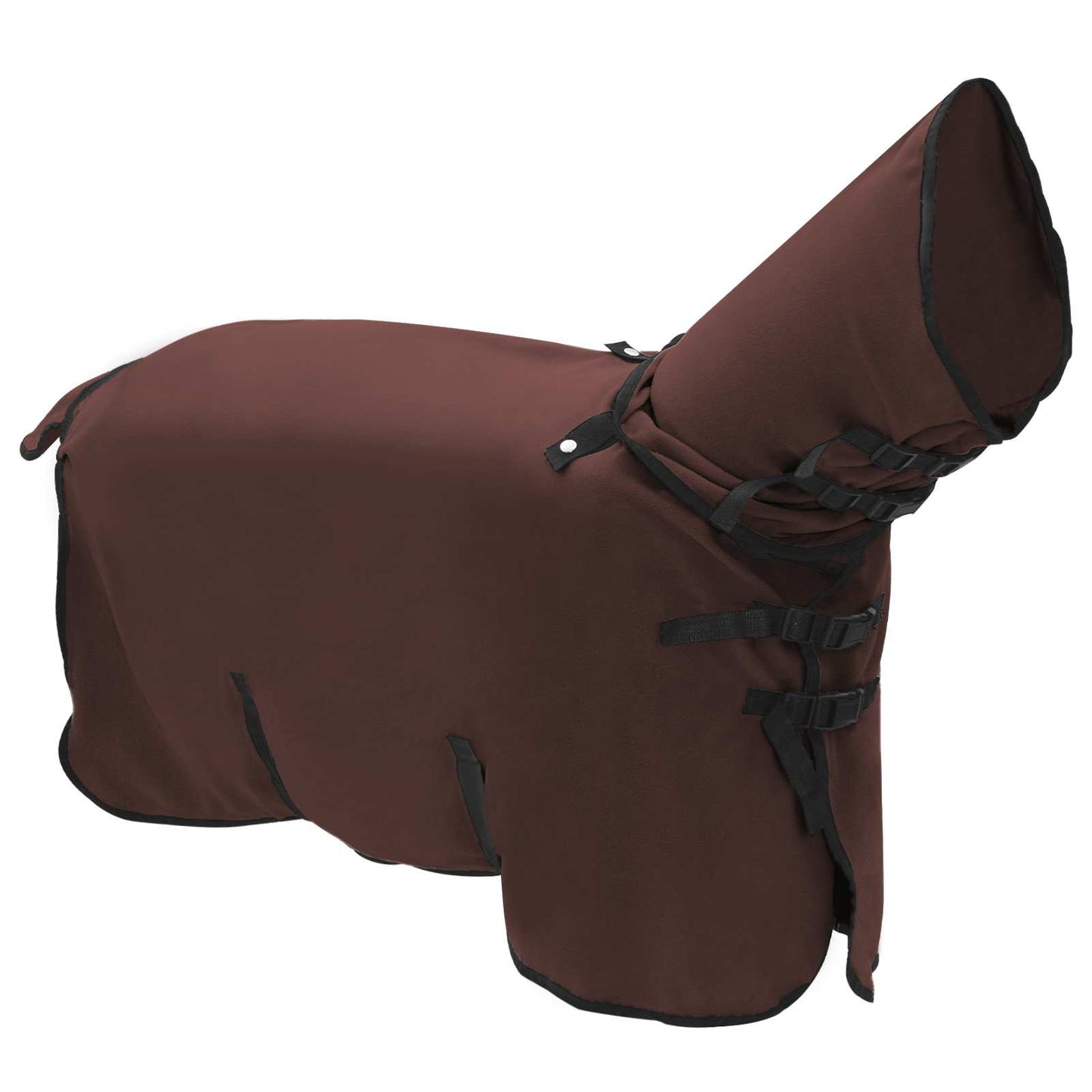Horse Blanket Full Dark Brown 115 cm Polyester