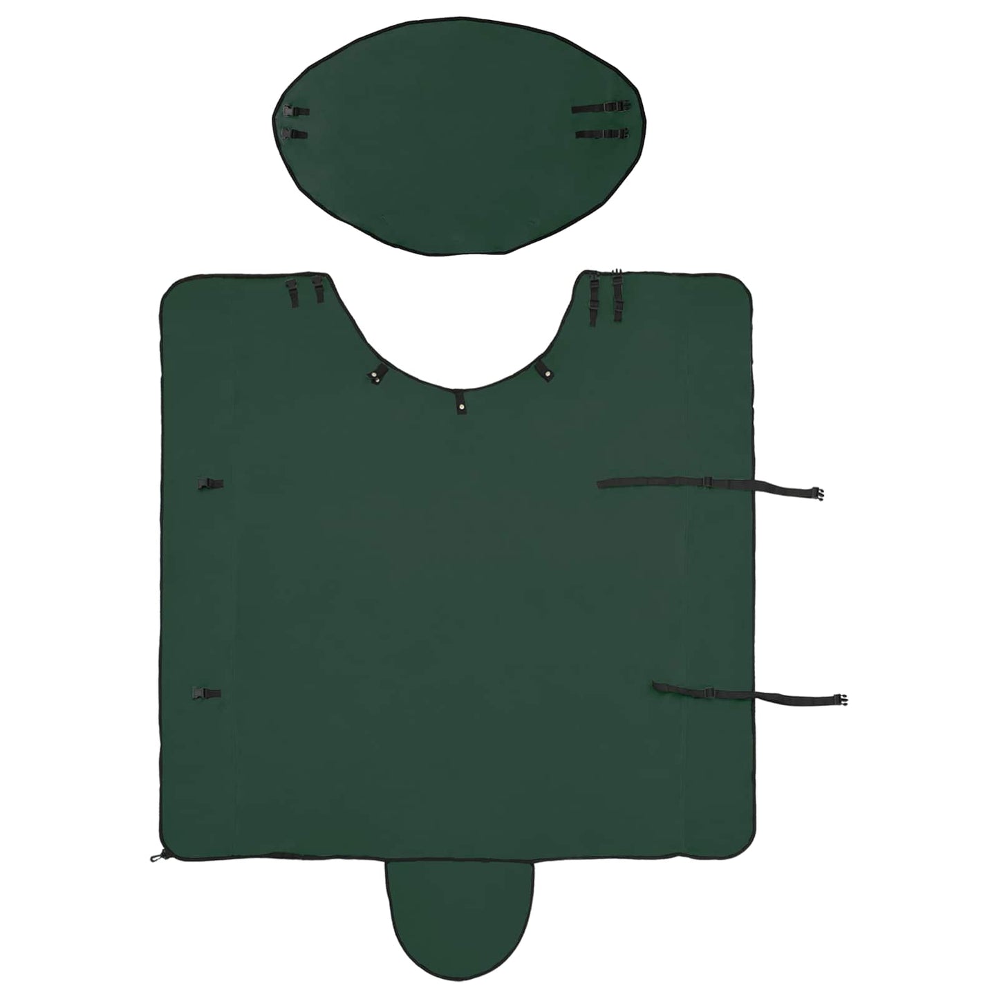 Horse Blanket Full Dark Green 135 cm Polyester