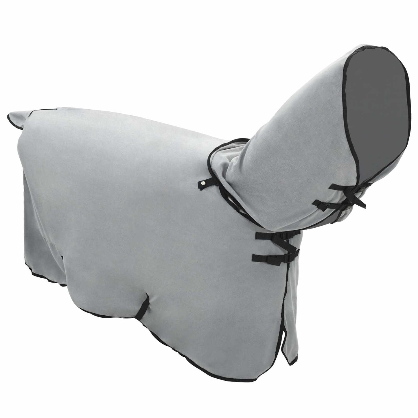 Horse Blanket Full Light Grey and Pink 95 cm Polyester