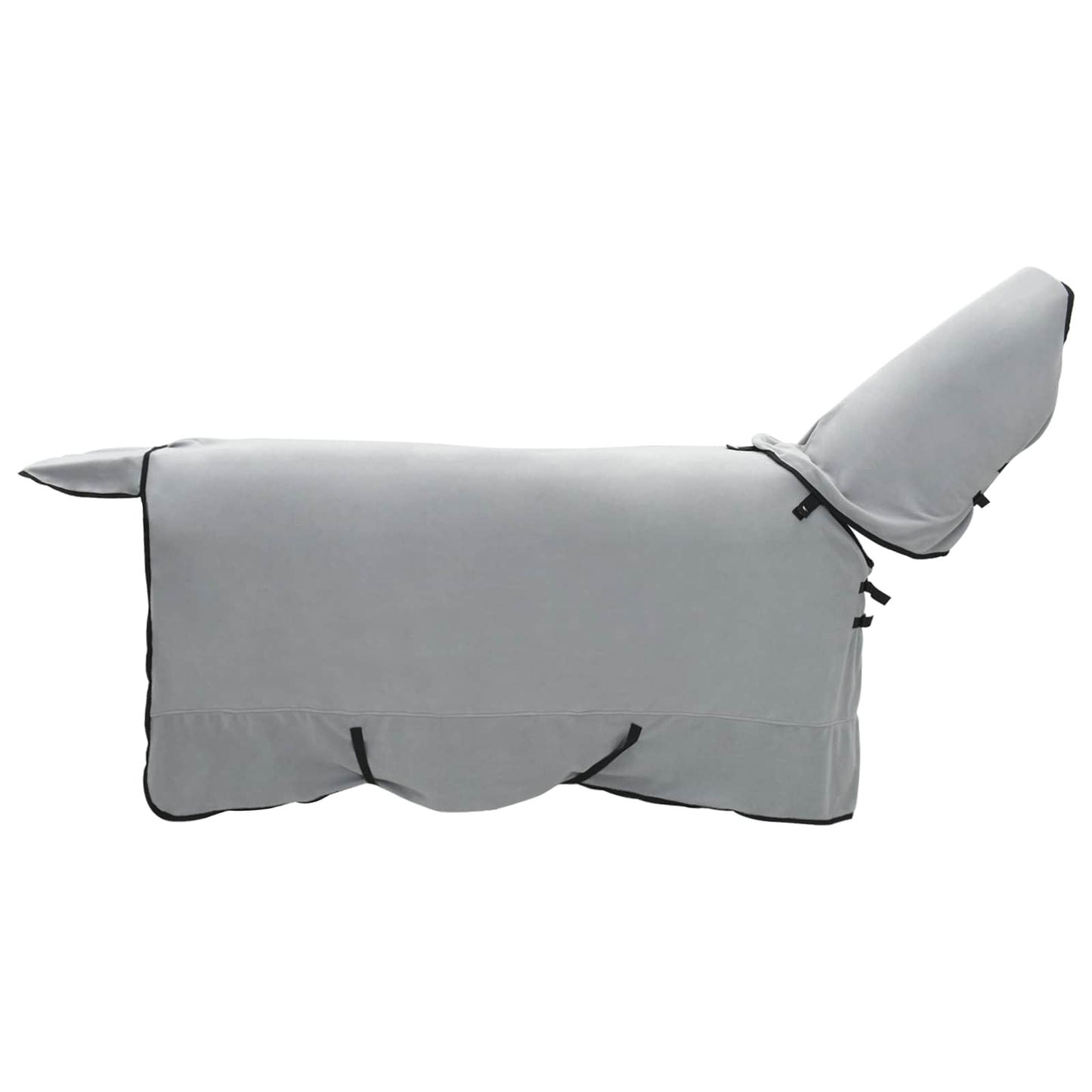 Horse Blanket Full Light Grey and Pink 165 cm Polyester