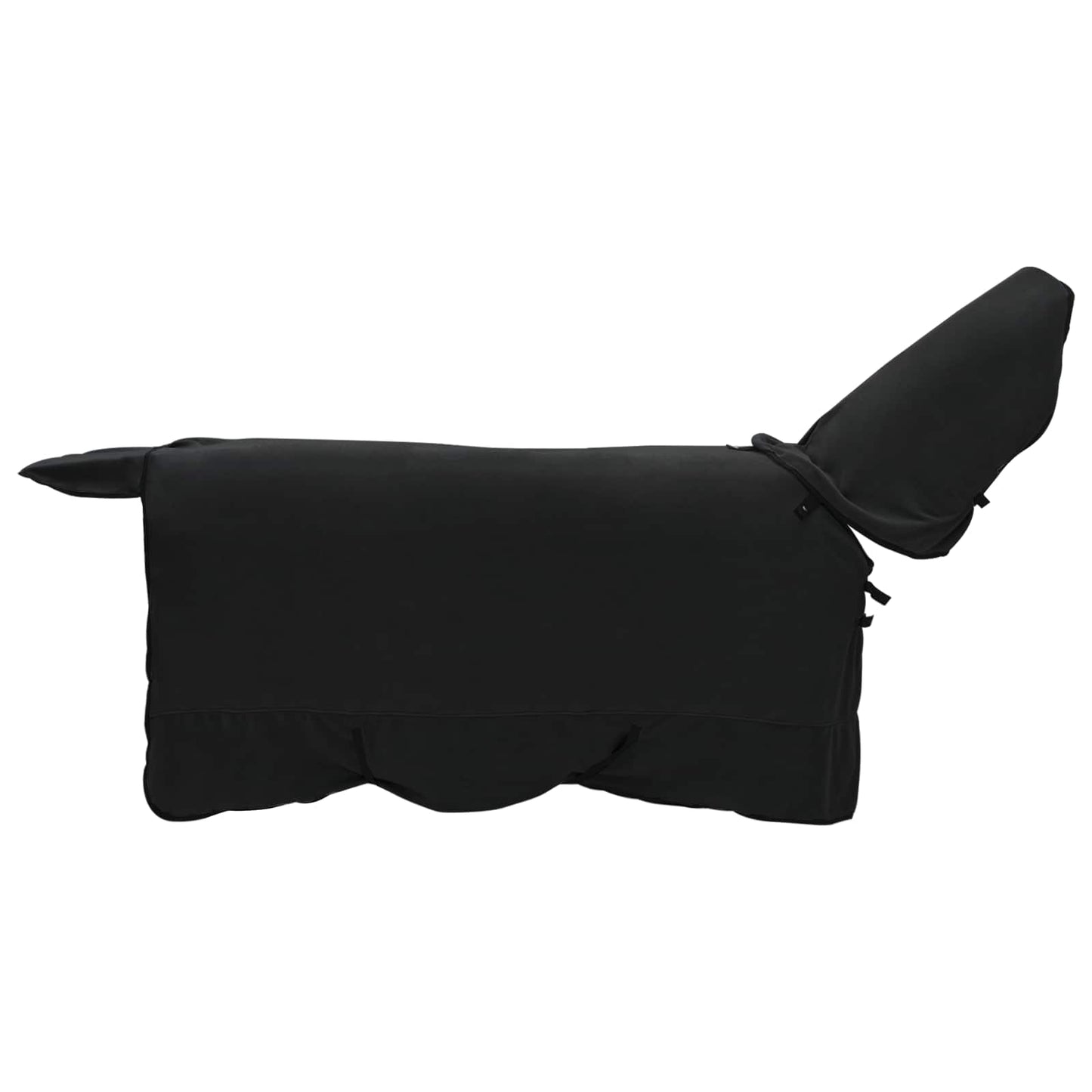 Horse Blanket Black 145 cm Polyester