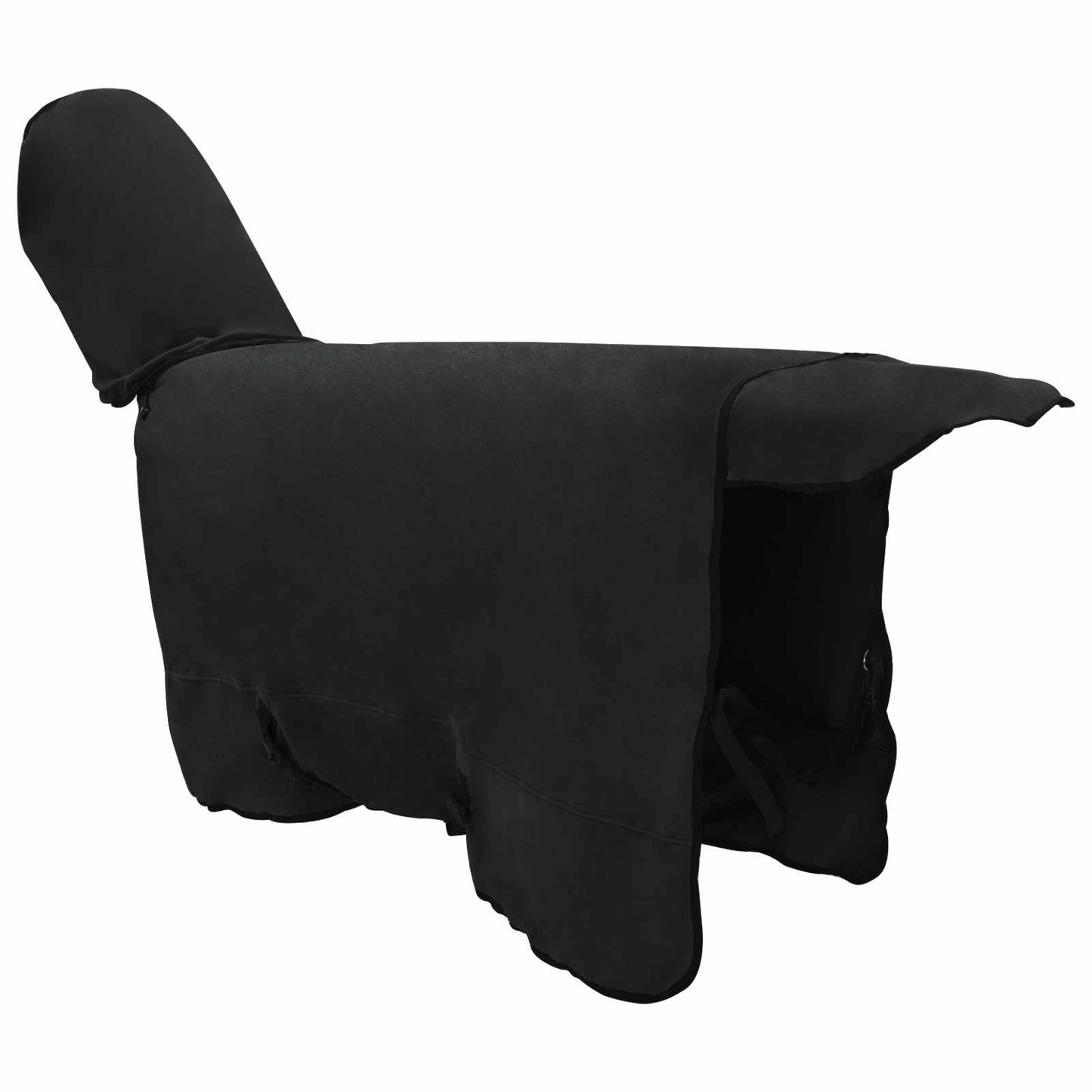 Horse Blanket Black 145 cm Polyester