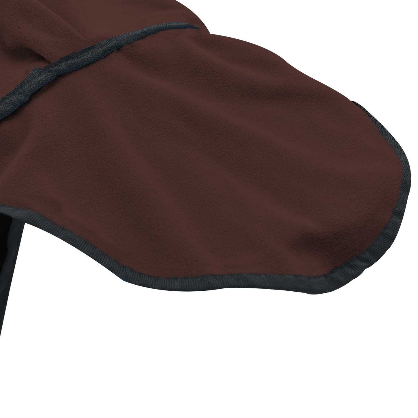 Horse Blanket Full Dark Brown 115 cm Polar fleece