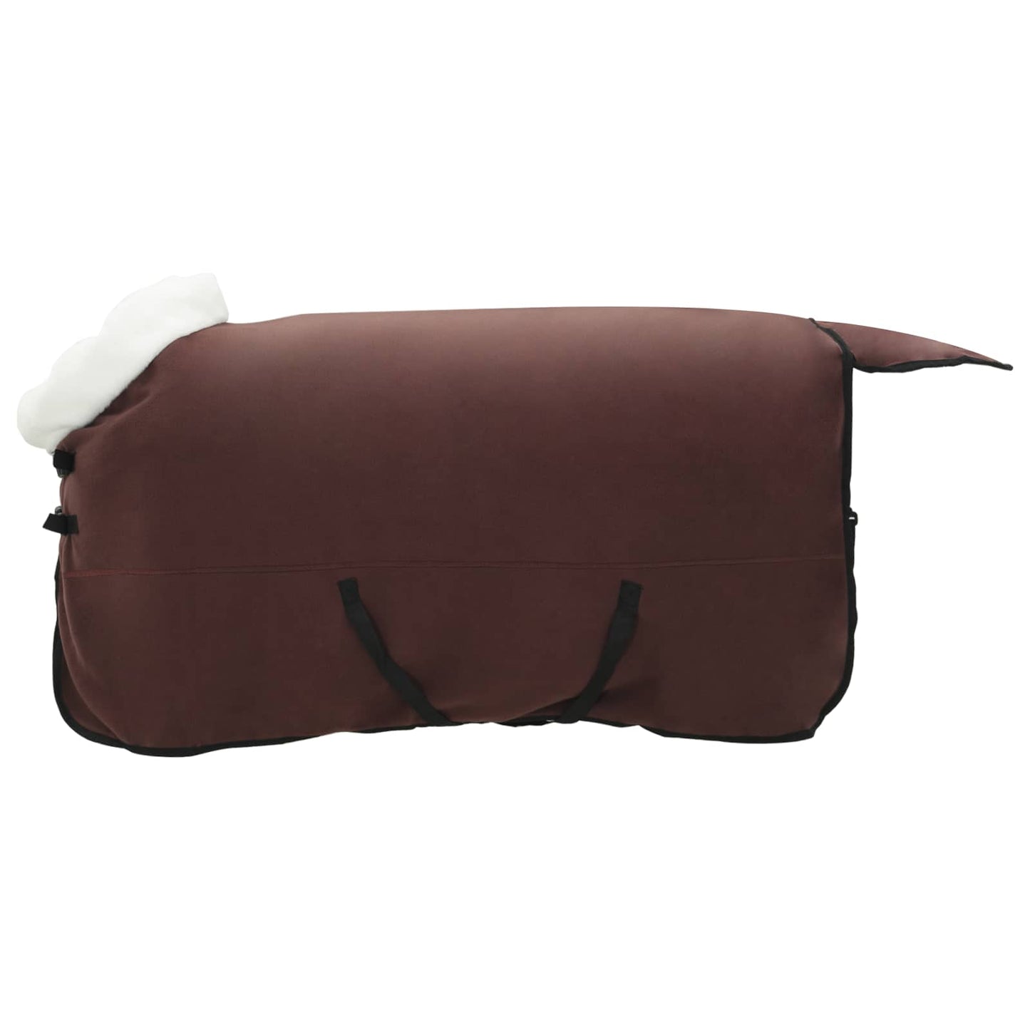 Horse Blanket Full Dark Brown 125 cm Polar fleece