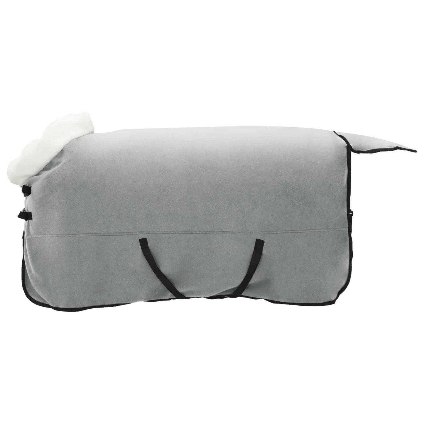 Horse Blanket Full Light Grey and Pink 155 cm Polar fleece