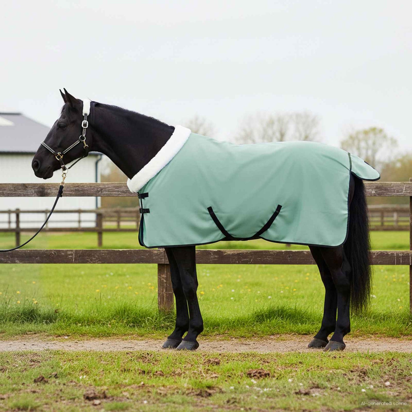 Horse Blanket Special Green 115 cm Polar fleece