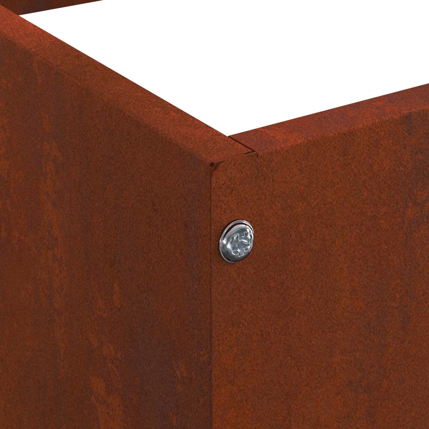 Lawn Edging Rusty 40 x 40 x 13 cm Weathering Steel