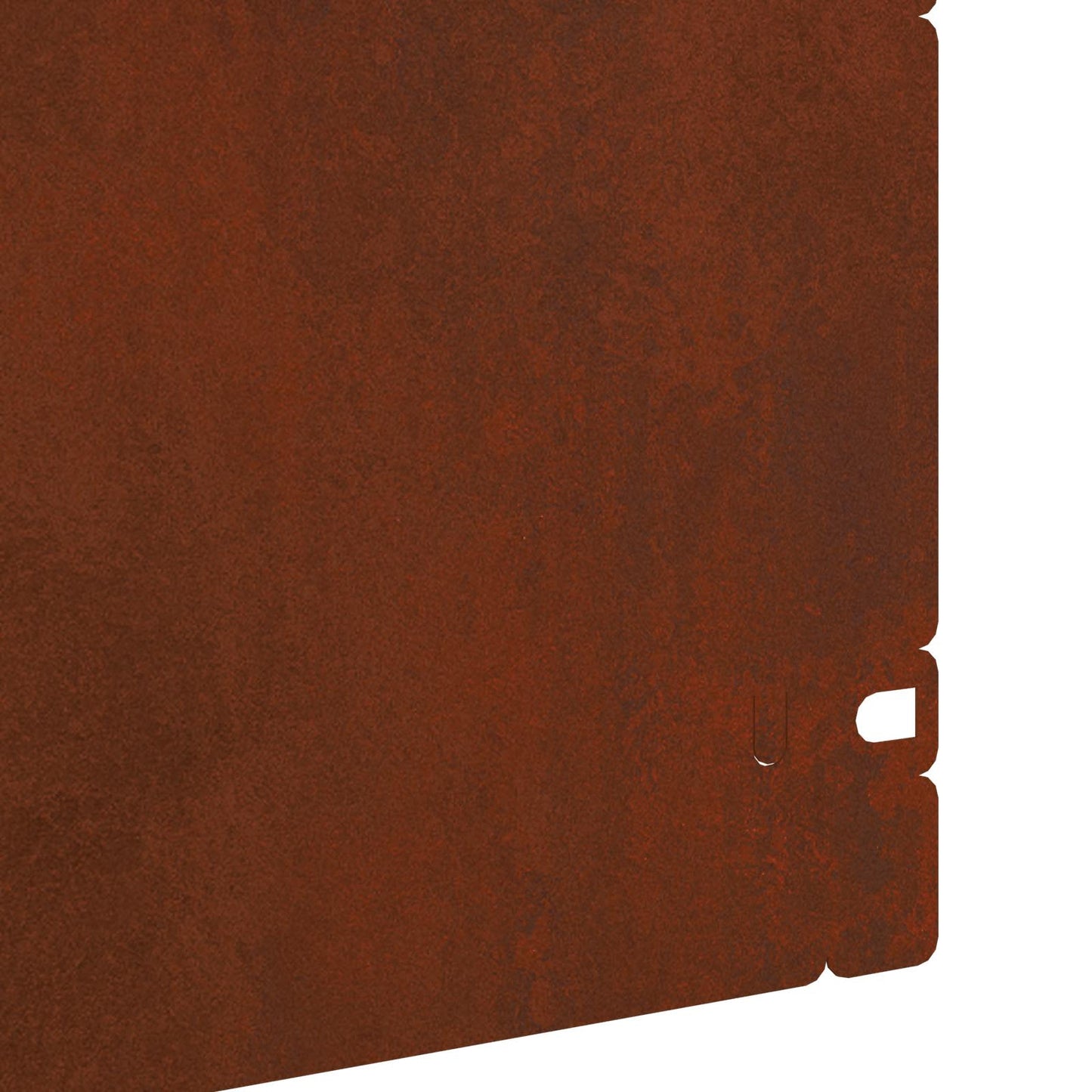 Lawn Edgings 20 pcs 103 x 0.05 x 22 cm Weathering Steel Rusty