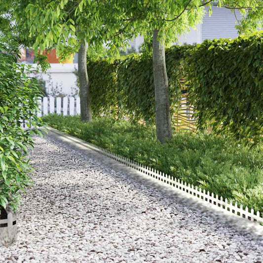 Lawn Edgings 30 pcs 103 x 0.05 x 22 cm Stainless Steel Silver