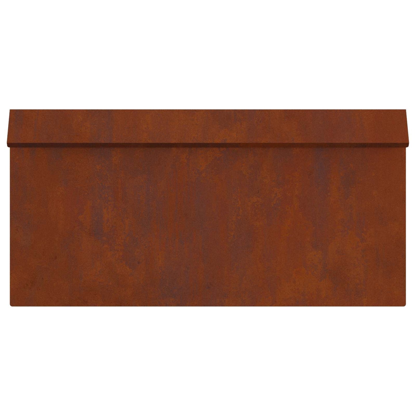 Snail Fence Rusty 50 x 3.5 x 25 cm Weathering Steel