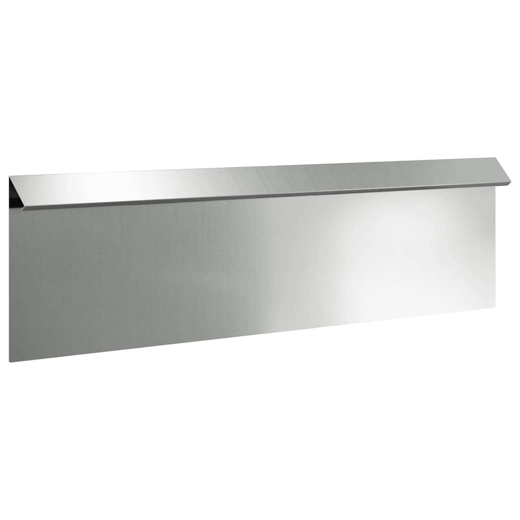 Snail Fence Silver 100 x 3.5 x 25 cm Galvanised Steel