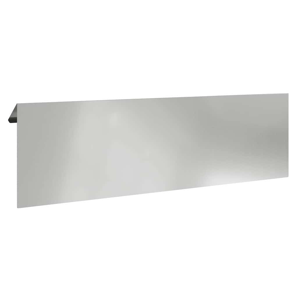 Snail Fence 4 pcs Silver 100 x 3.5 x 25 cm Galvanised Steel