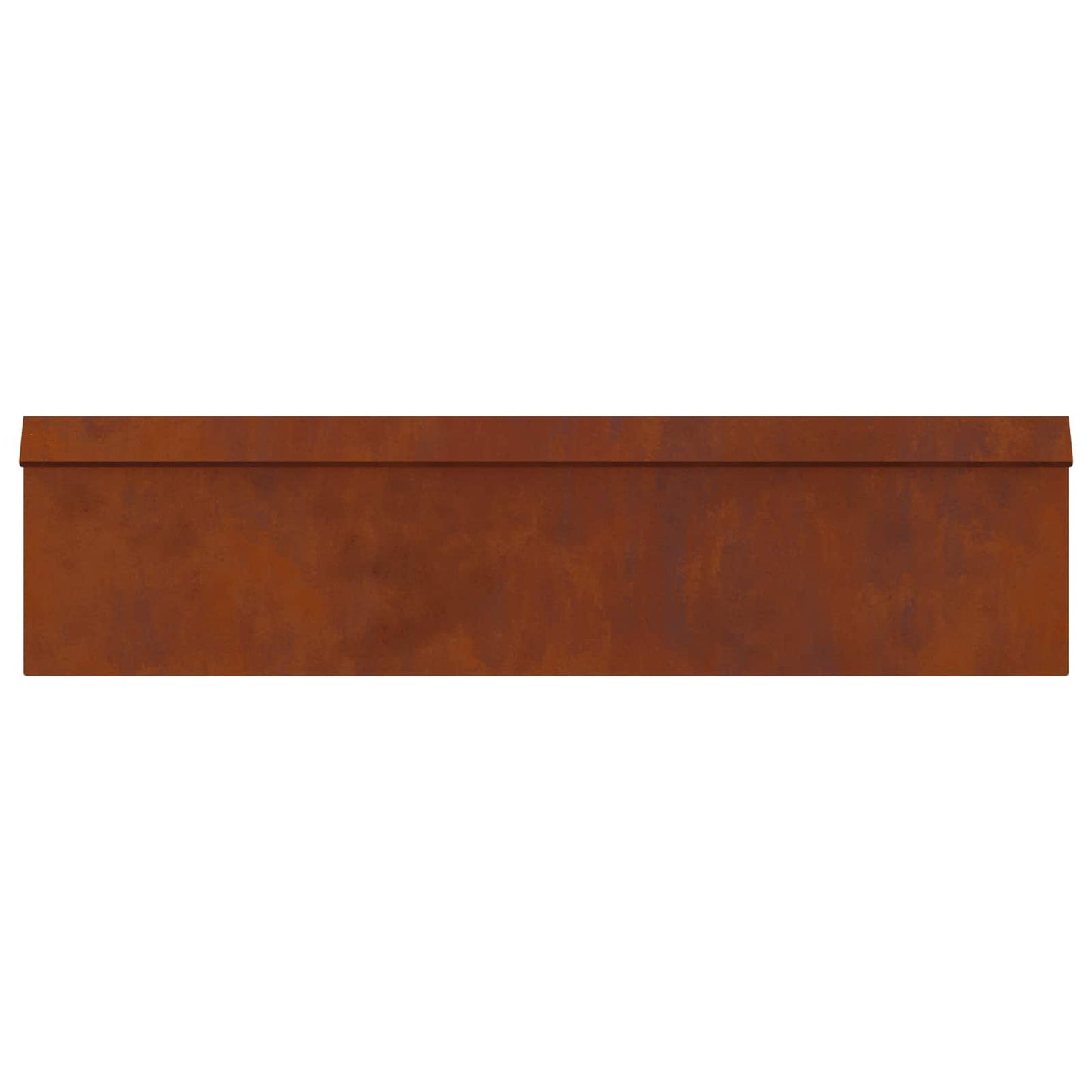 Snail Fence Rusty 100 x 3.5 x 25 cm Weathering Steel
