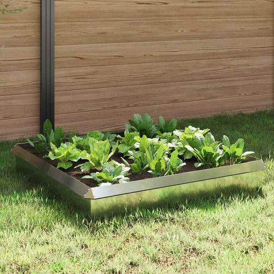 Snail Fences 8 pcs Silver Galvanised Steel