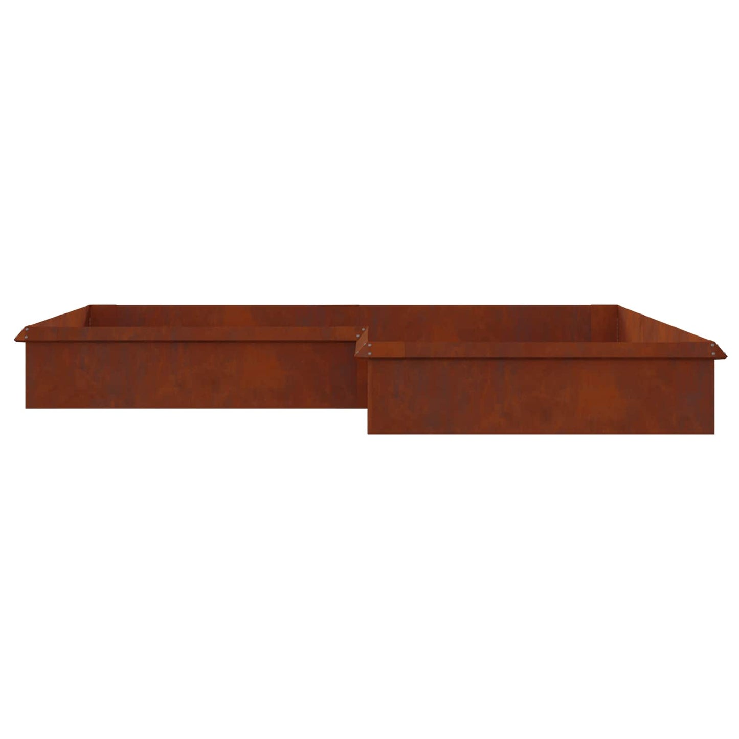 Snail Fences 16 pcs Rusty Weathering Steel