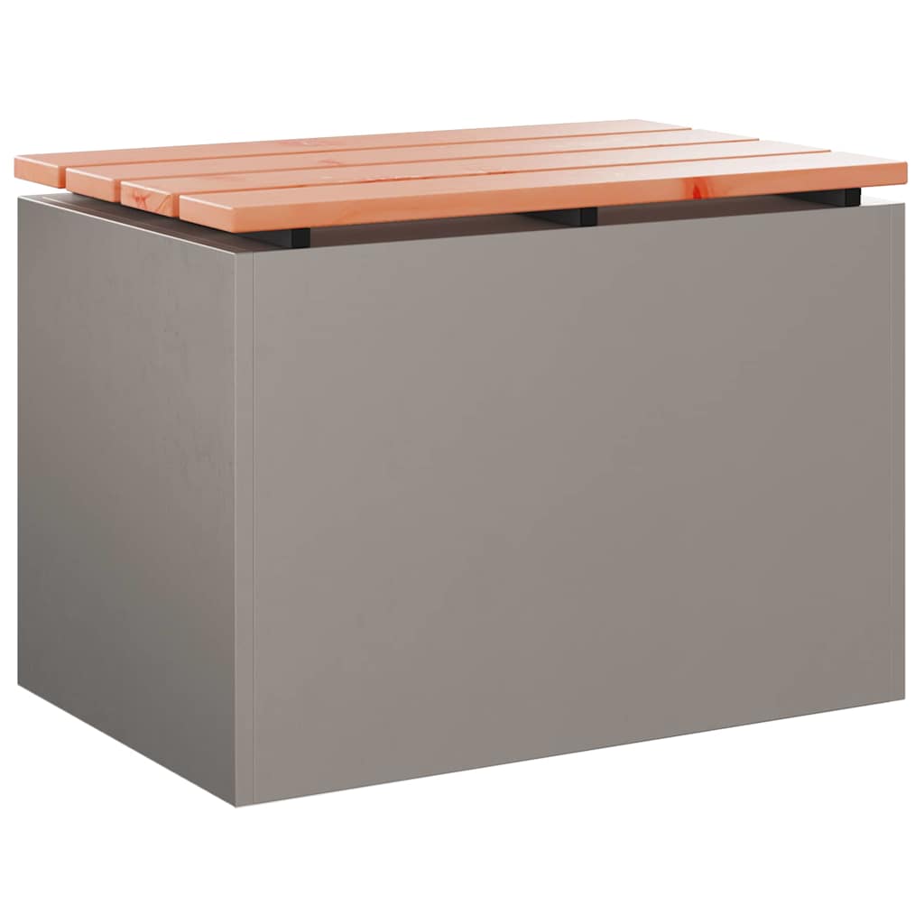 Garden Bench Rusty 60 x 40 x 43 cm Weathering steel