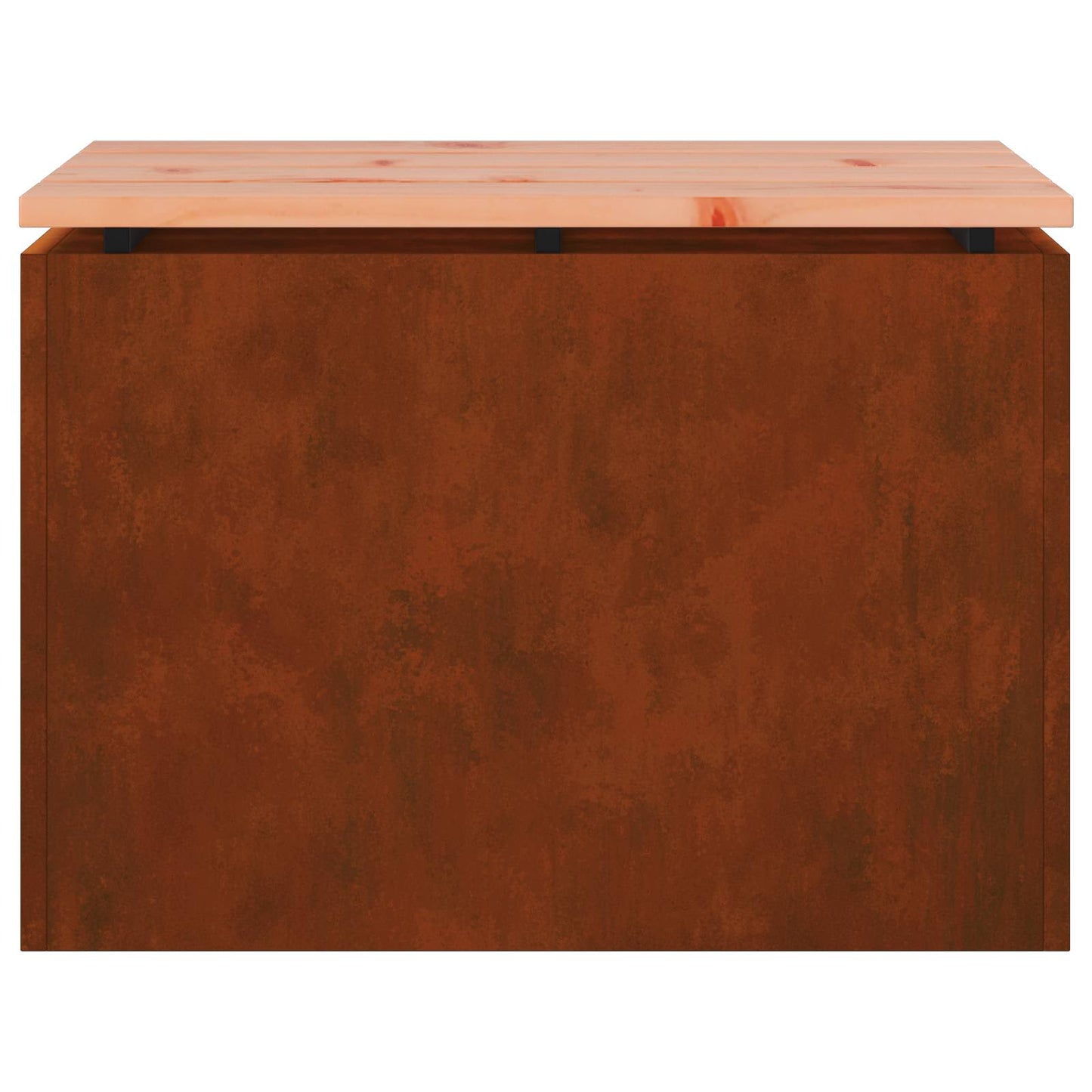 Garden Bench Rusty 60 x 40 x 43 cm Weathering steel