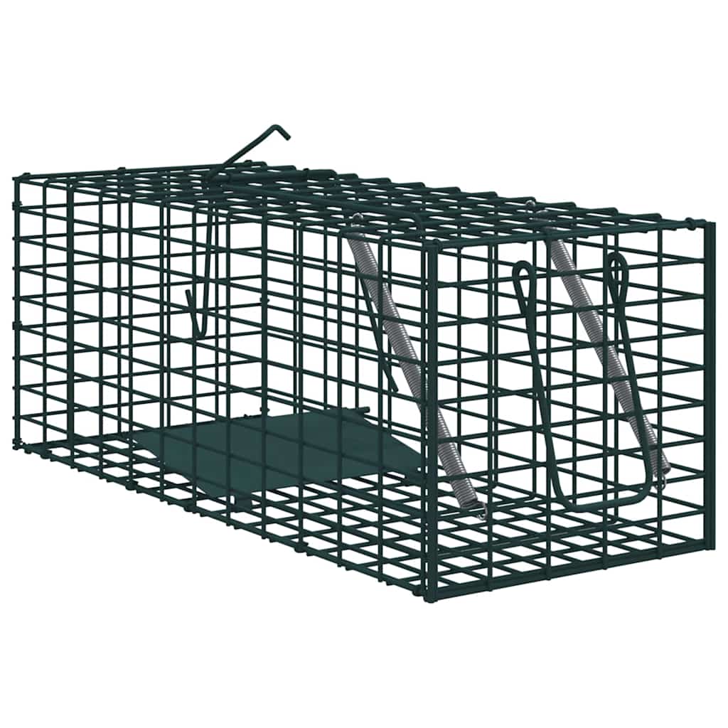 Animal Trap Green 31 x 13 x 12cm Steel