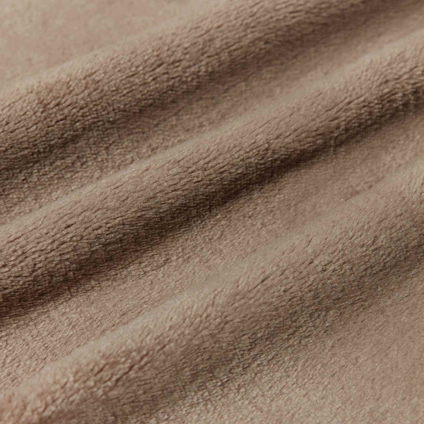 Throw Blanket Camel 240 x 270 cm Fleece