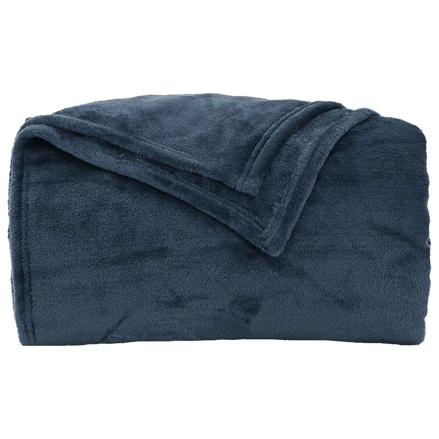 Throw Blankets 6 pcs Navy Blue 150 x 200 cm Fleece