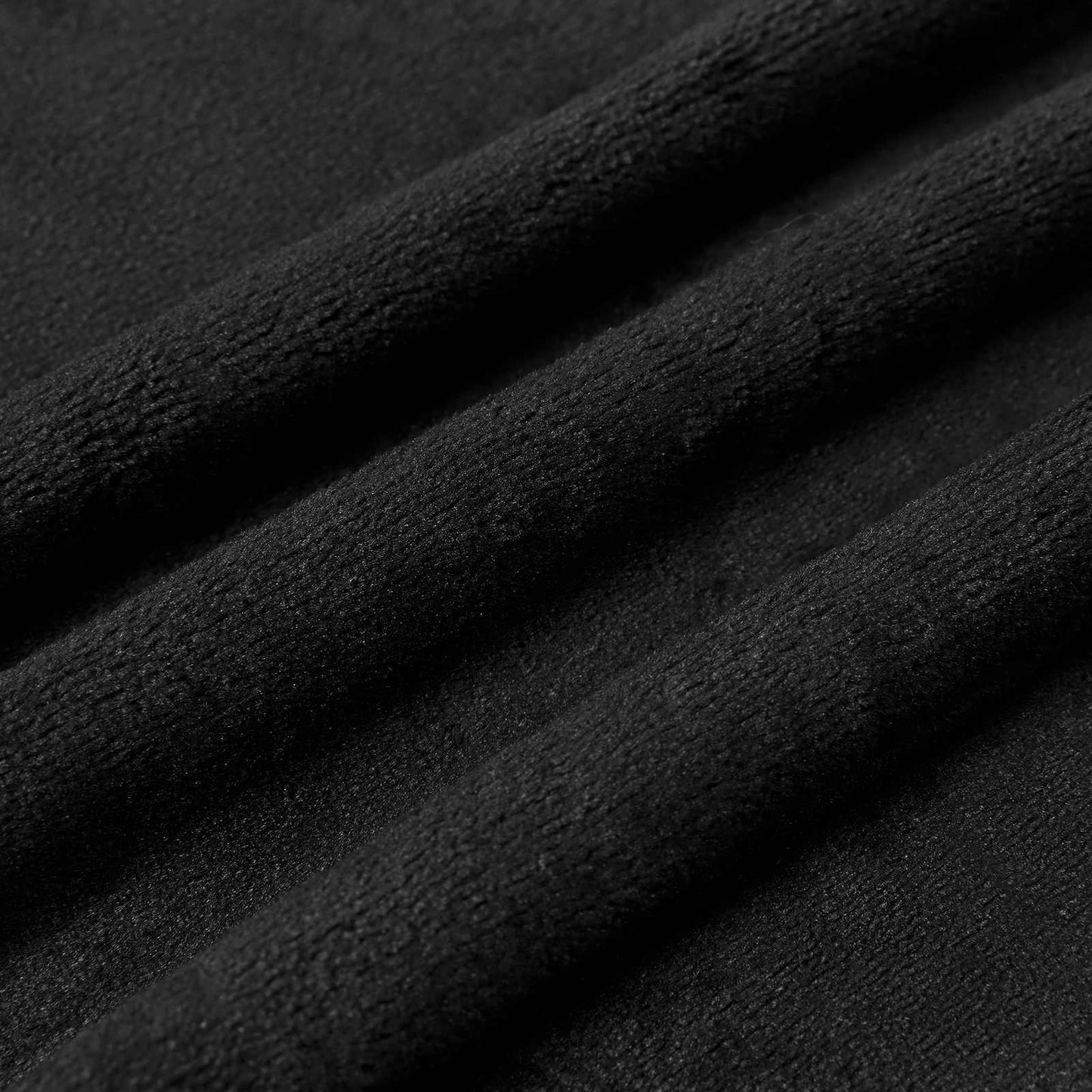 Throw Blankets 6 pcs Black 150 x 200 cm Fleece