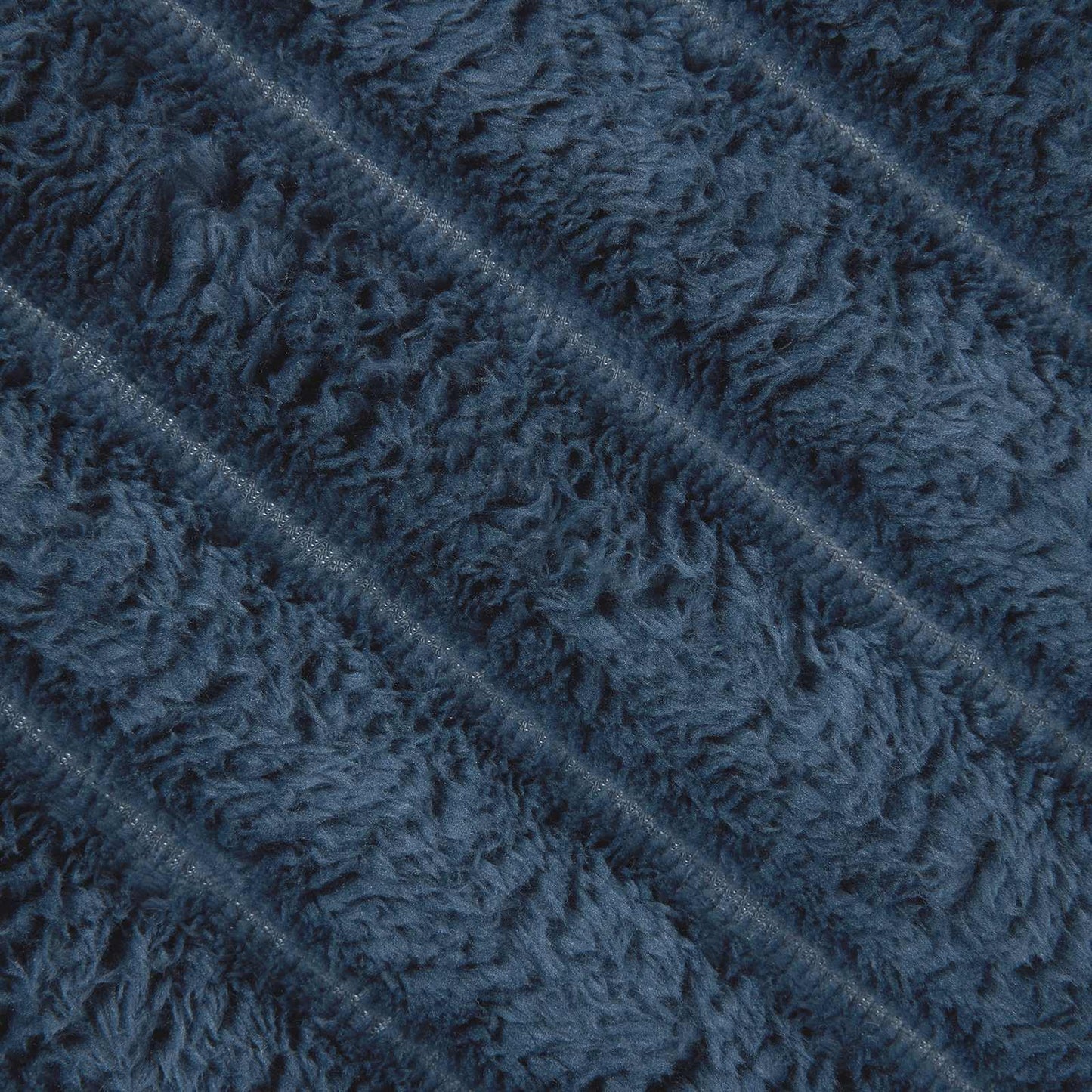Throw Blanket Navy Blue 270 x 240 cm Fleece