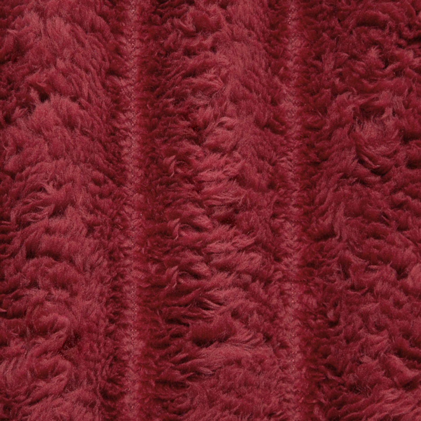Throw Blanket Bordeaux Red 150 x 130 cm Fleece