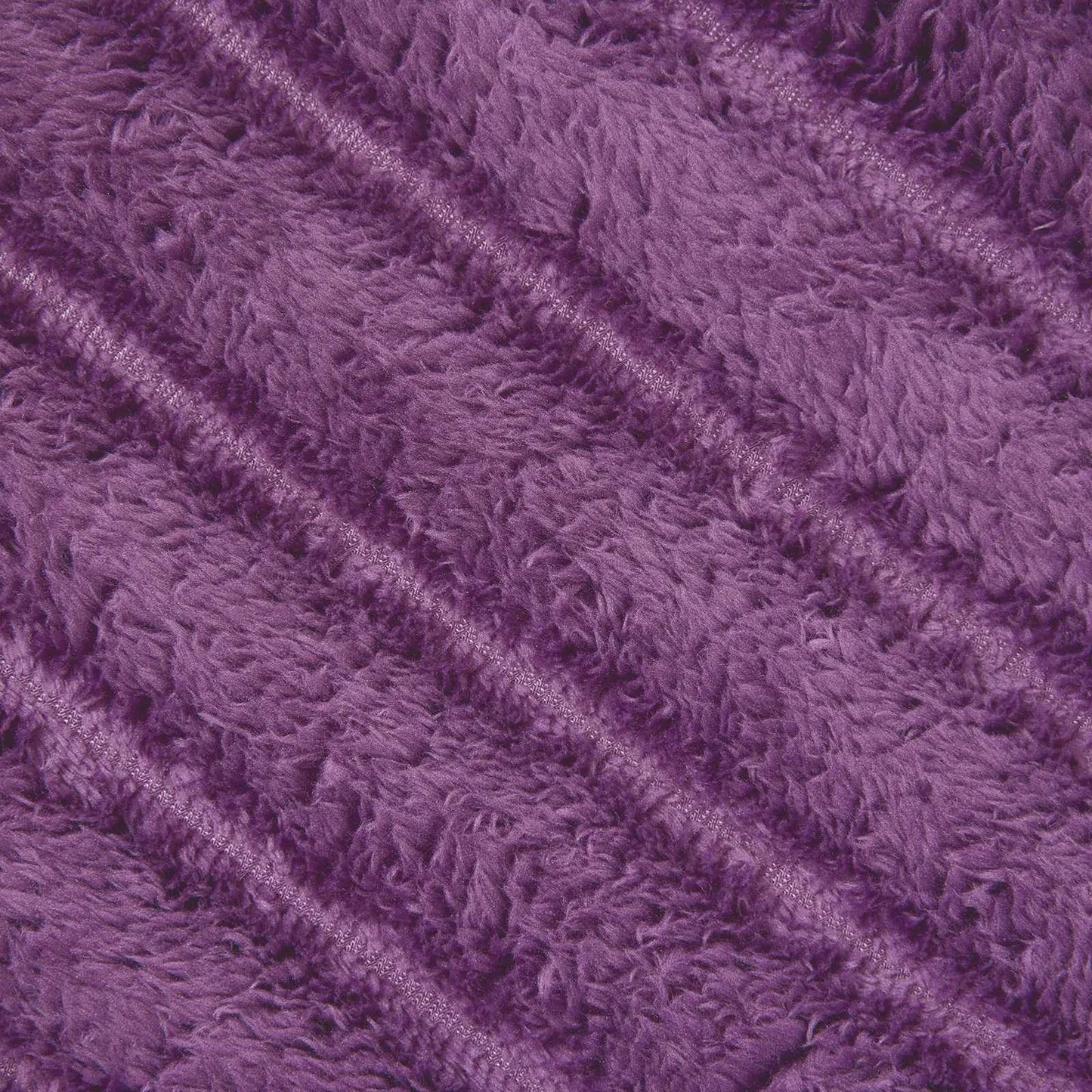 Throw Blanket Purple 200 x 150 cm Fleece