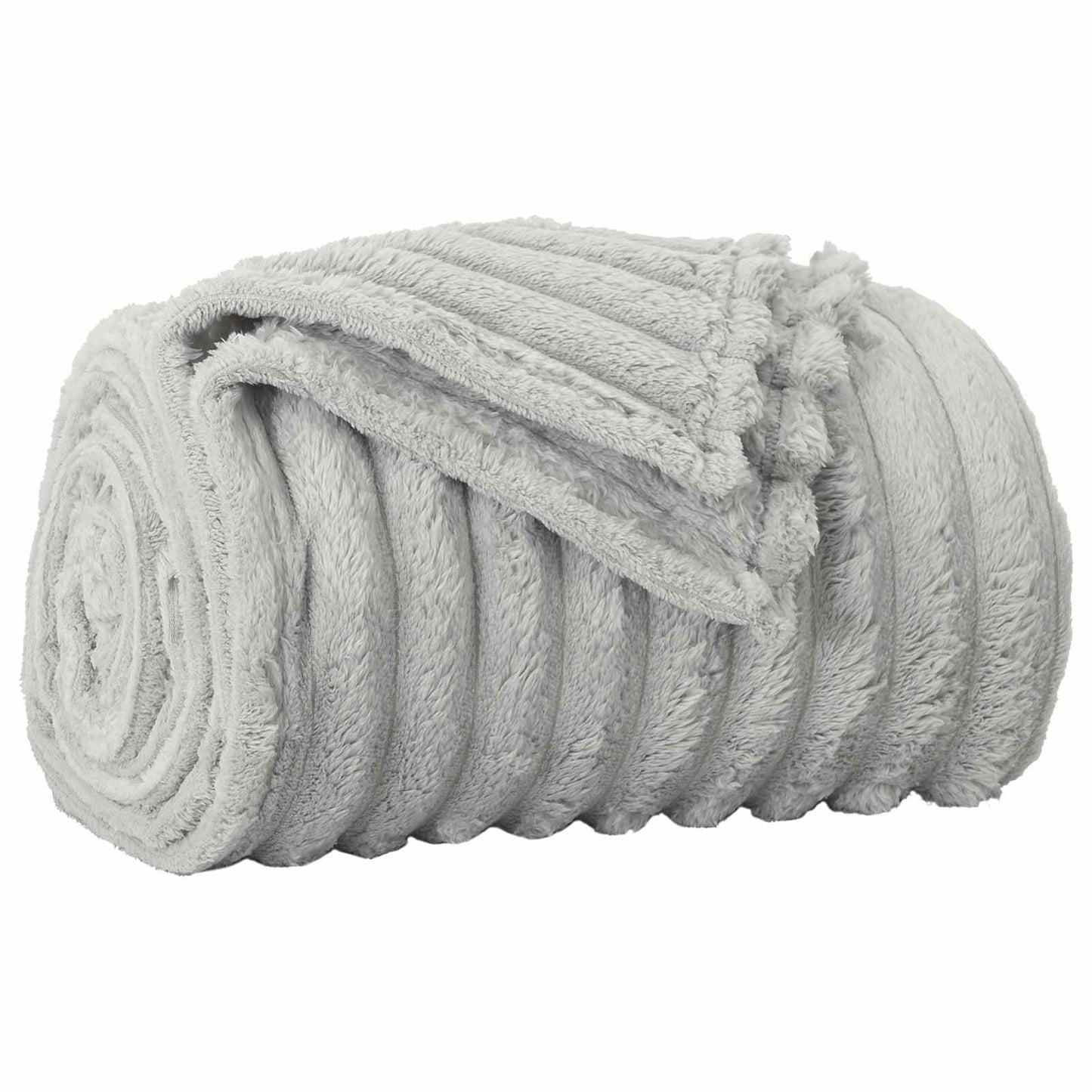 Throw Blankets 6 pcs Grey 150 x 130 cm Fleece
