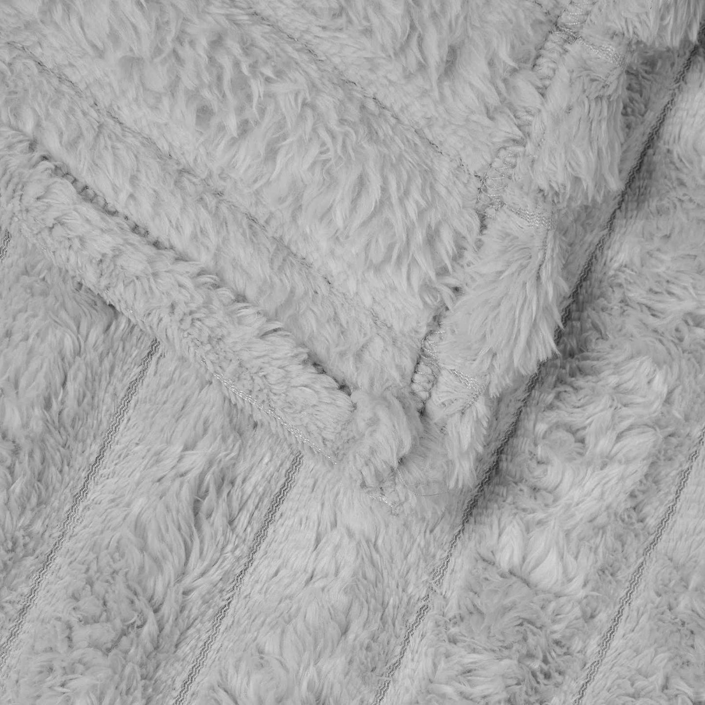 Throw Blankets 6 pcs Grey 200 x 150 cm Fleece