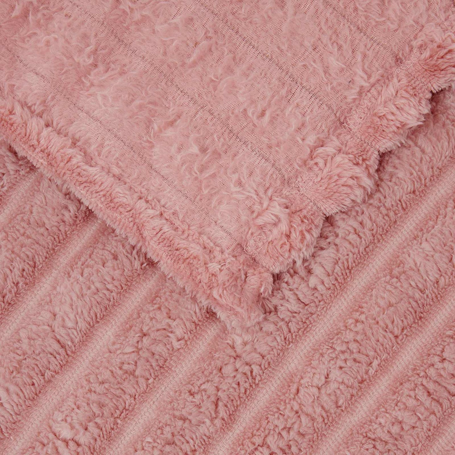 Throw Blankets 6 pcs Pink 150 x 130 cm Fleece