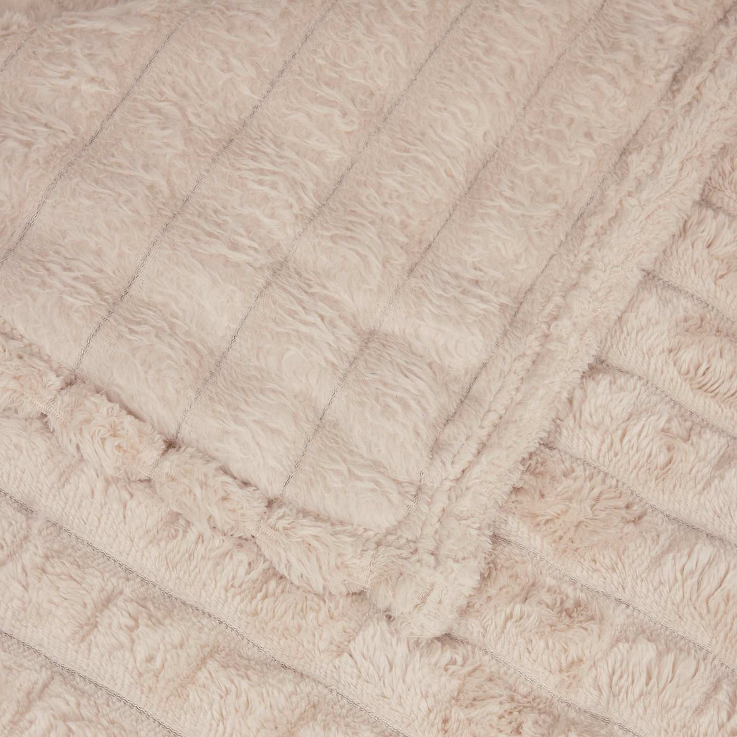 Throw Blankets 6 pcs Beige 270 x 240 cm Fleece
