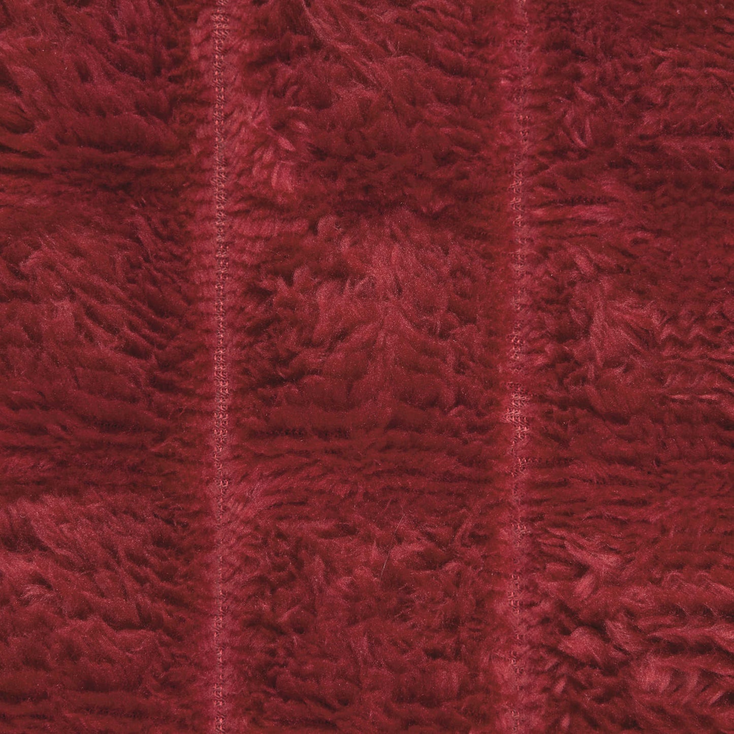 Throw Blankets 6 pcs Bordeaux Red 150 x 130 cm Fleece