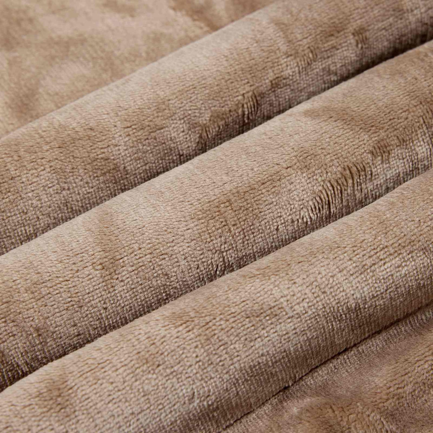 Throw Blanket Camel 150 x 200 cm Fleece