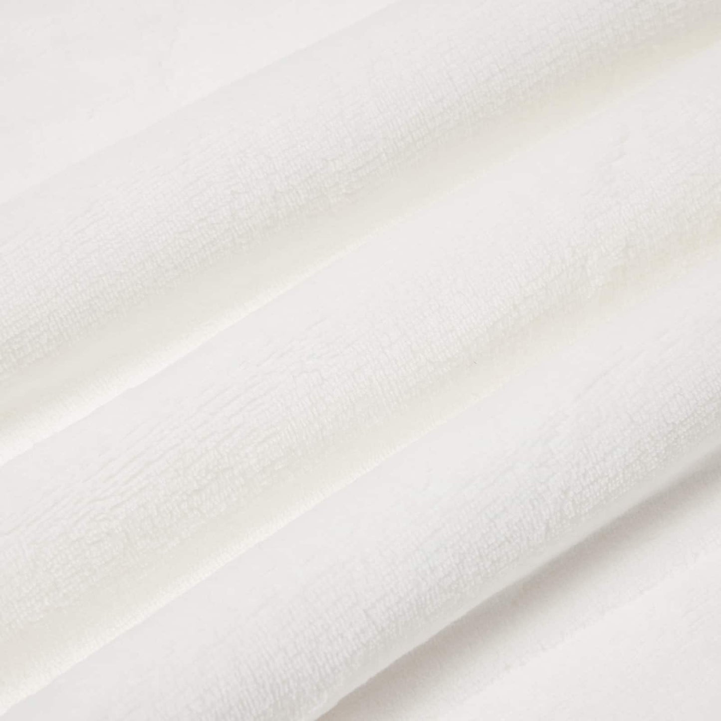 Throw Blanket White 150 x 200 cm Fleece