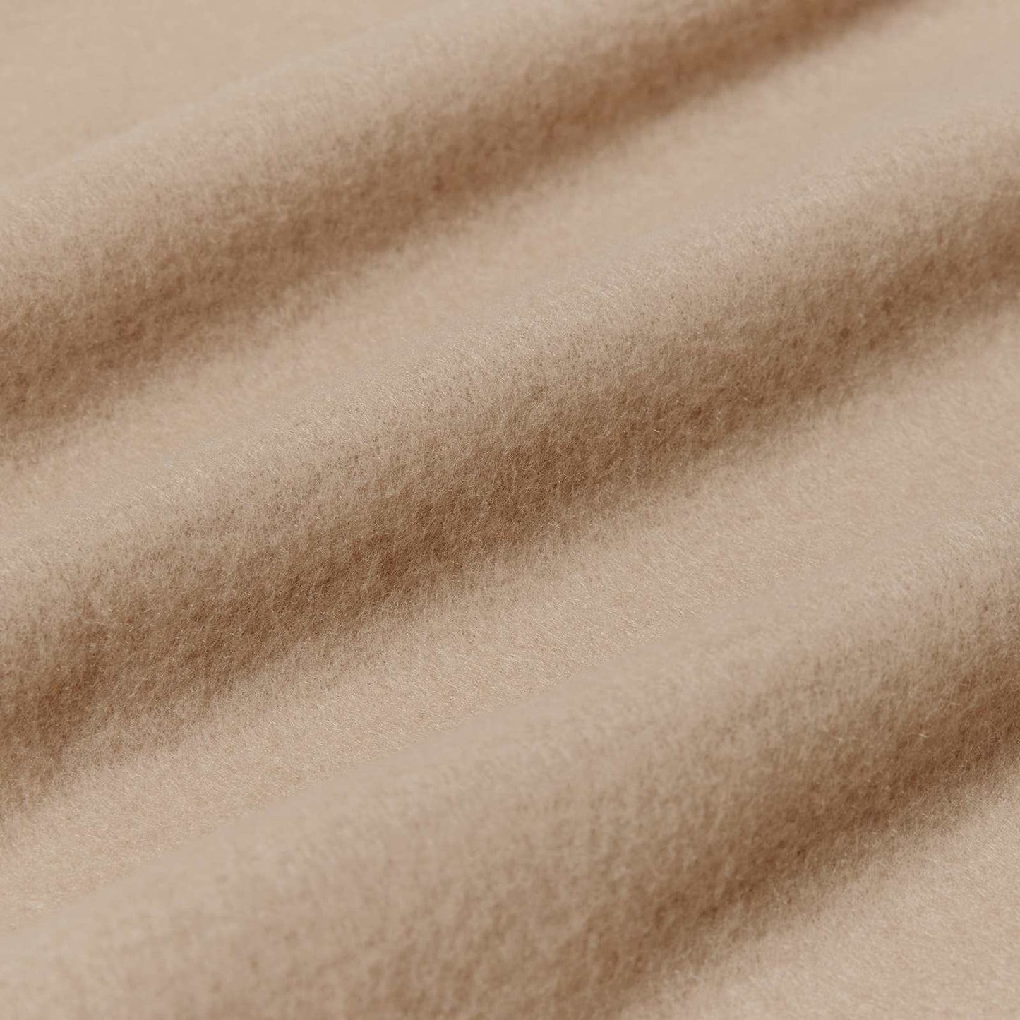 Throw Blanket Camel 270 x 240 cm Fleece