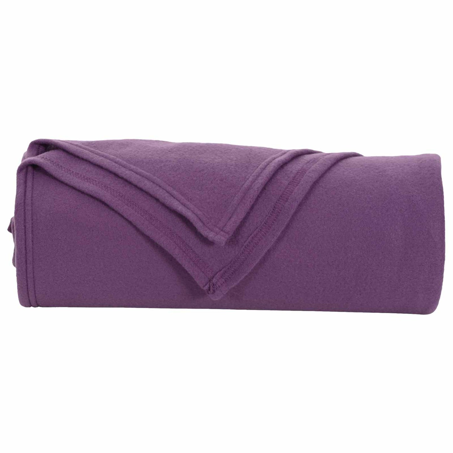 Throw Blanket Purple 200 x 150 cm Fleece