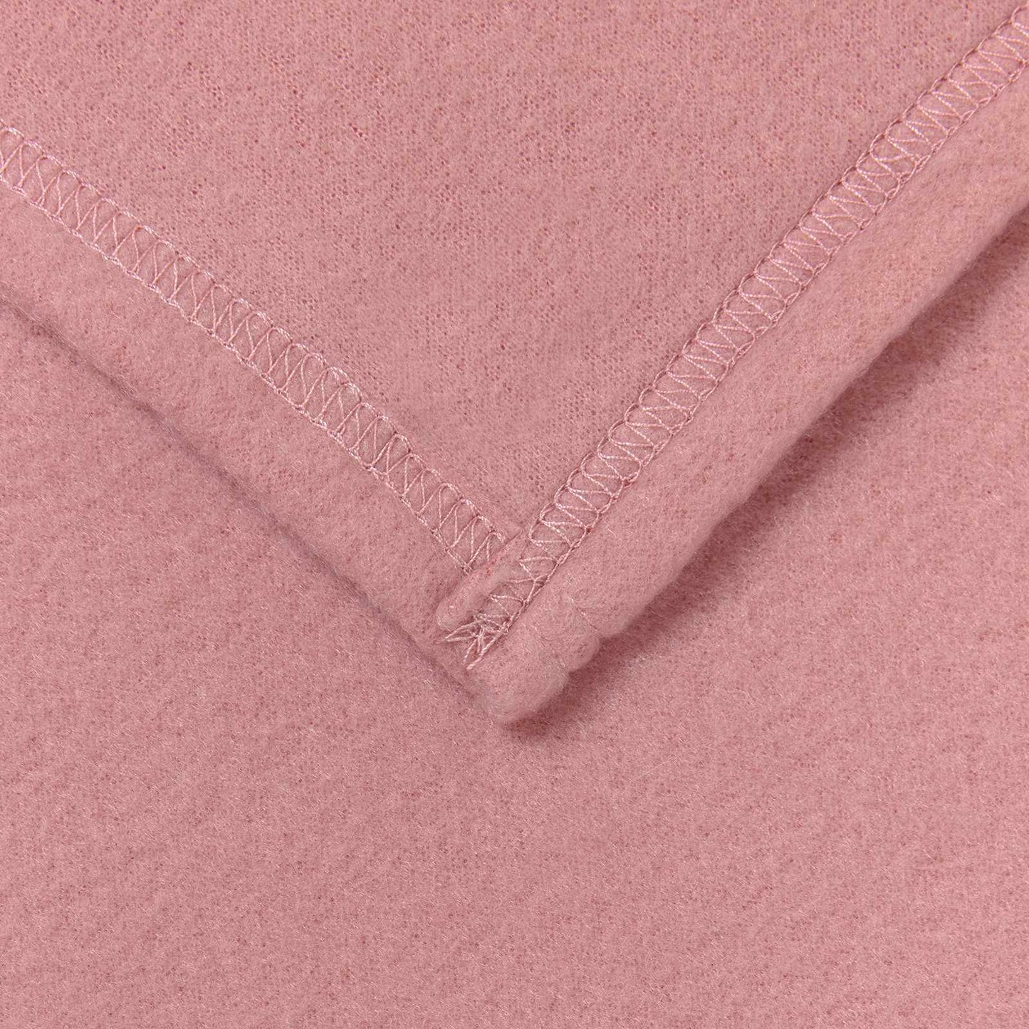 Throw Blanket Pink 170 x 130 cm Fleece