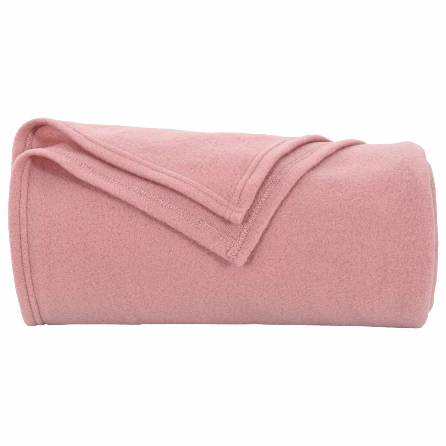 Throw Blanket Pink 200 x 150 cm Fleece