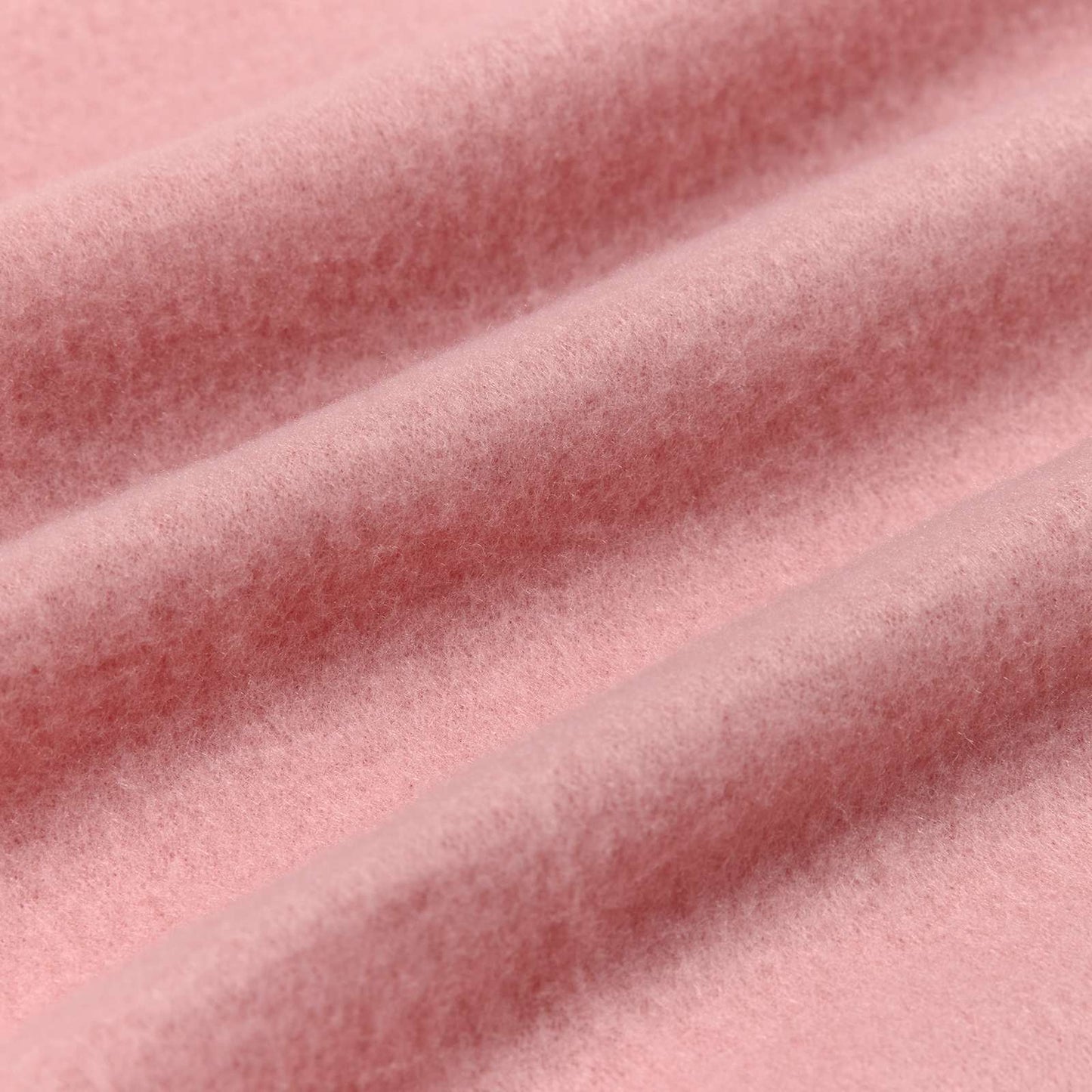 Throw Blanket Pink 270 x 240 cm Fleece