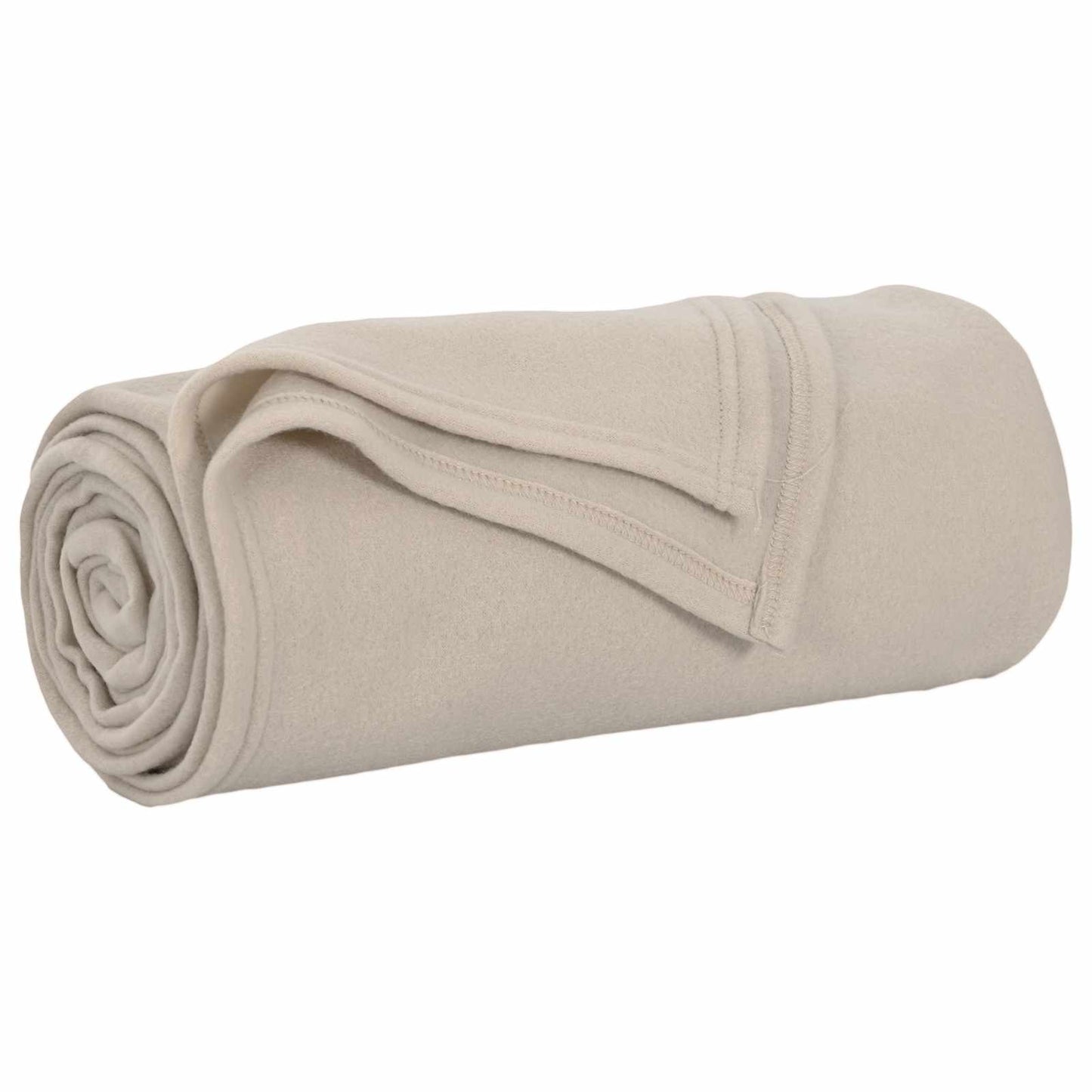 Throw Blankets 6 pcs Beige 170 x 130 cm Fleece