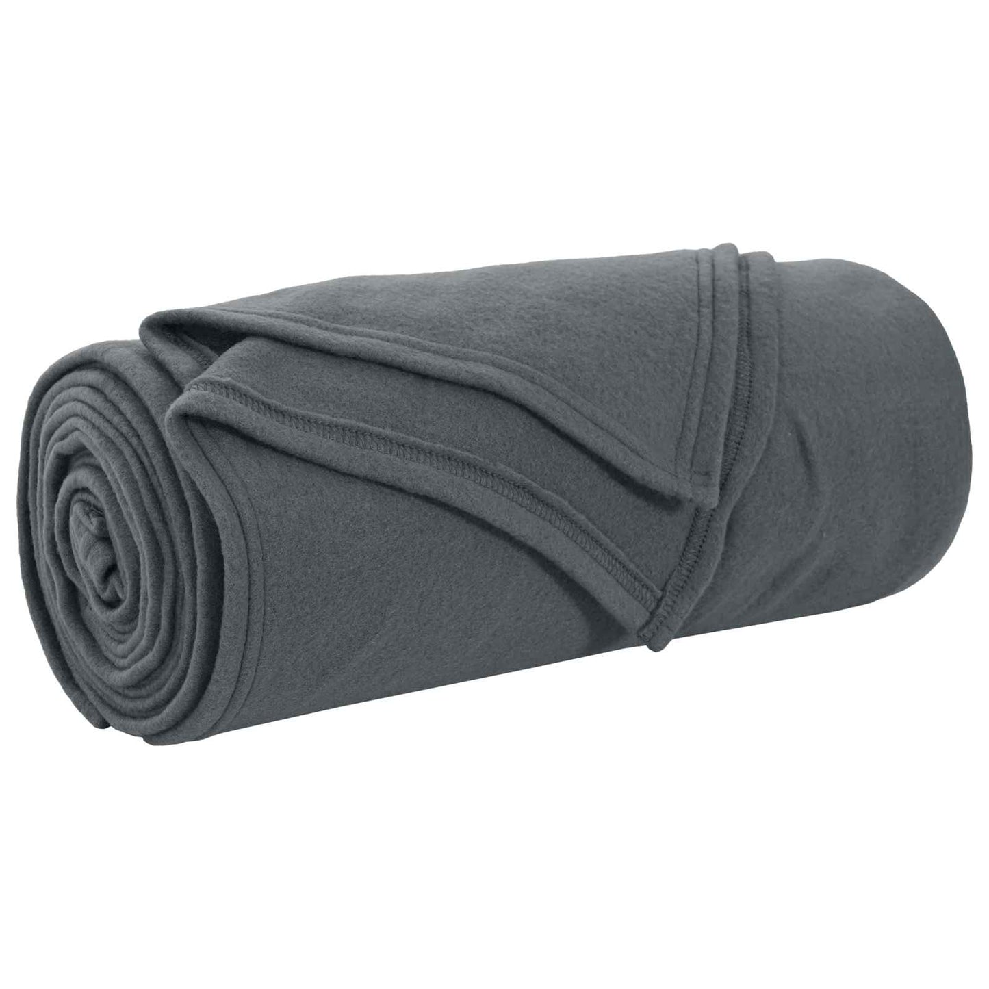Throw Blankets 6 pcs Dark Grey 170 x 130 cm Fleece