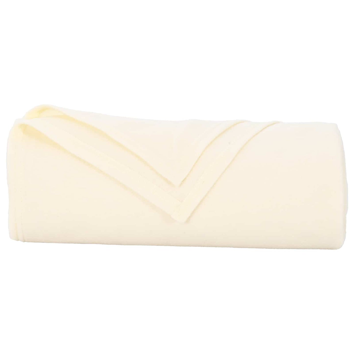 Throw Blankets 6 pcs Cream 270 x 240 cm Fleece