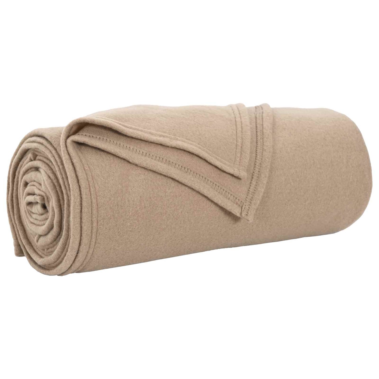 Throw Blankets 24 pcs Camel 270 x 240 cm Fleece