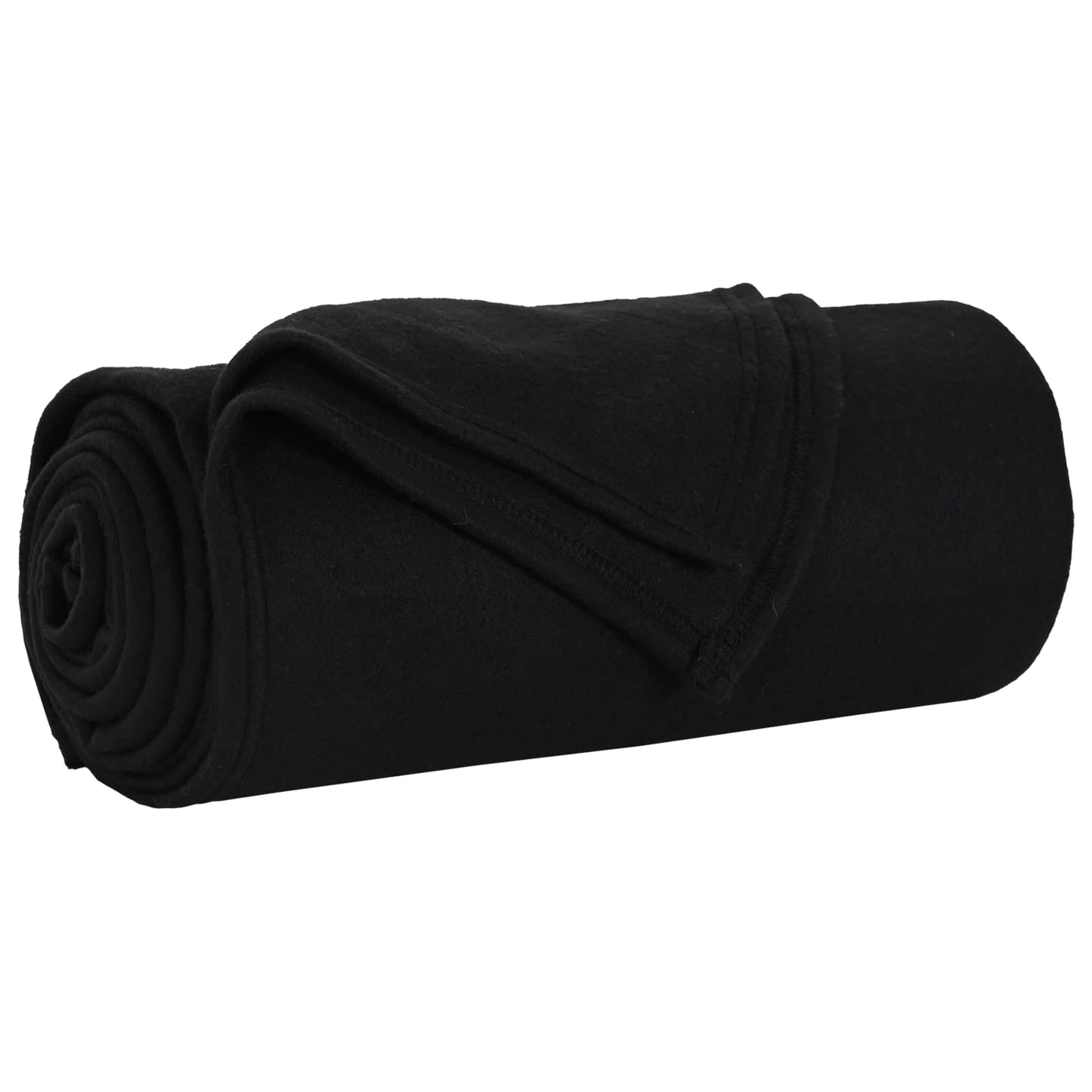 Throw Blankets 24 pcs Black 240 x 220 cm Fleece