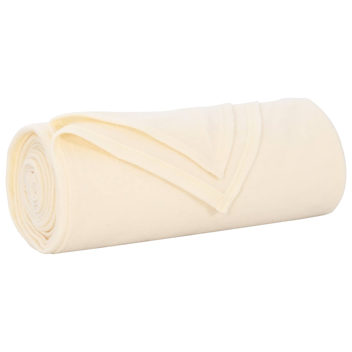 Throw Blanket Cream 350 x 270 cm Fleece