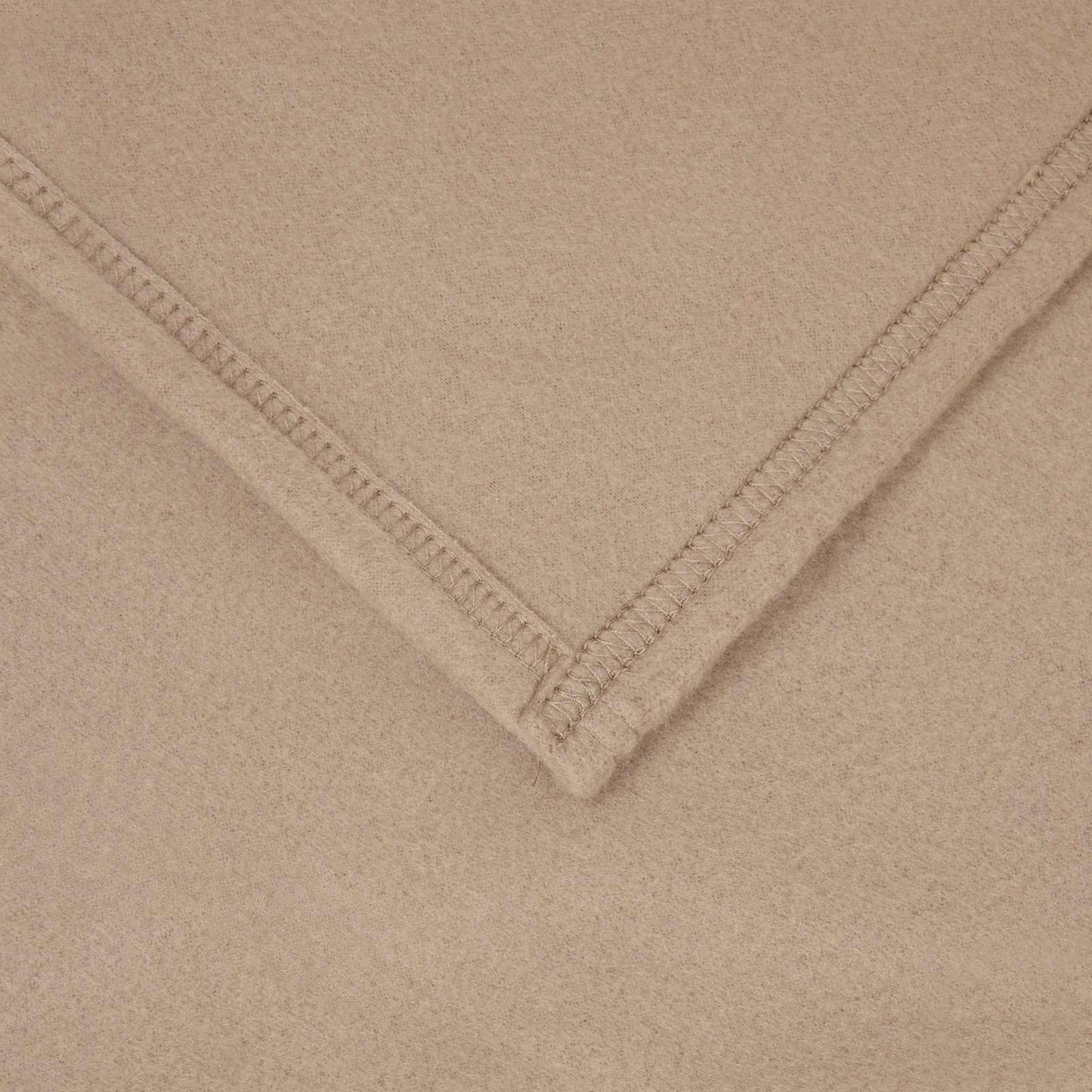 Throw Blanket Camel 350 x 270 cm Fleece