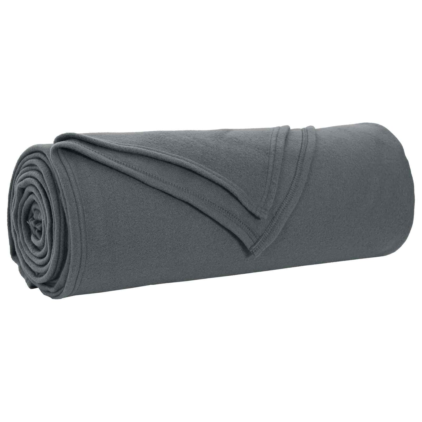 Throw Blankets 6 pcs Dark Grey 280 x 210 cm Fleece