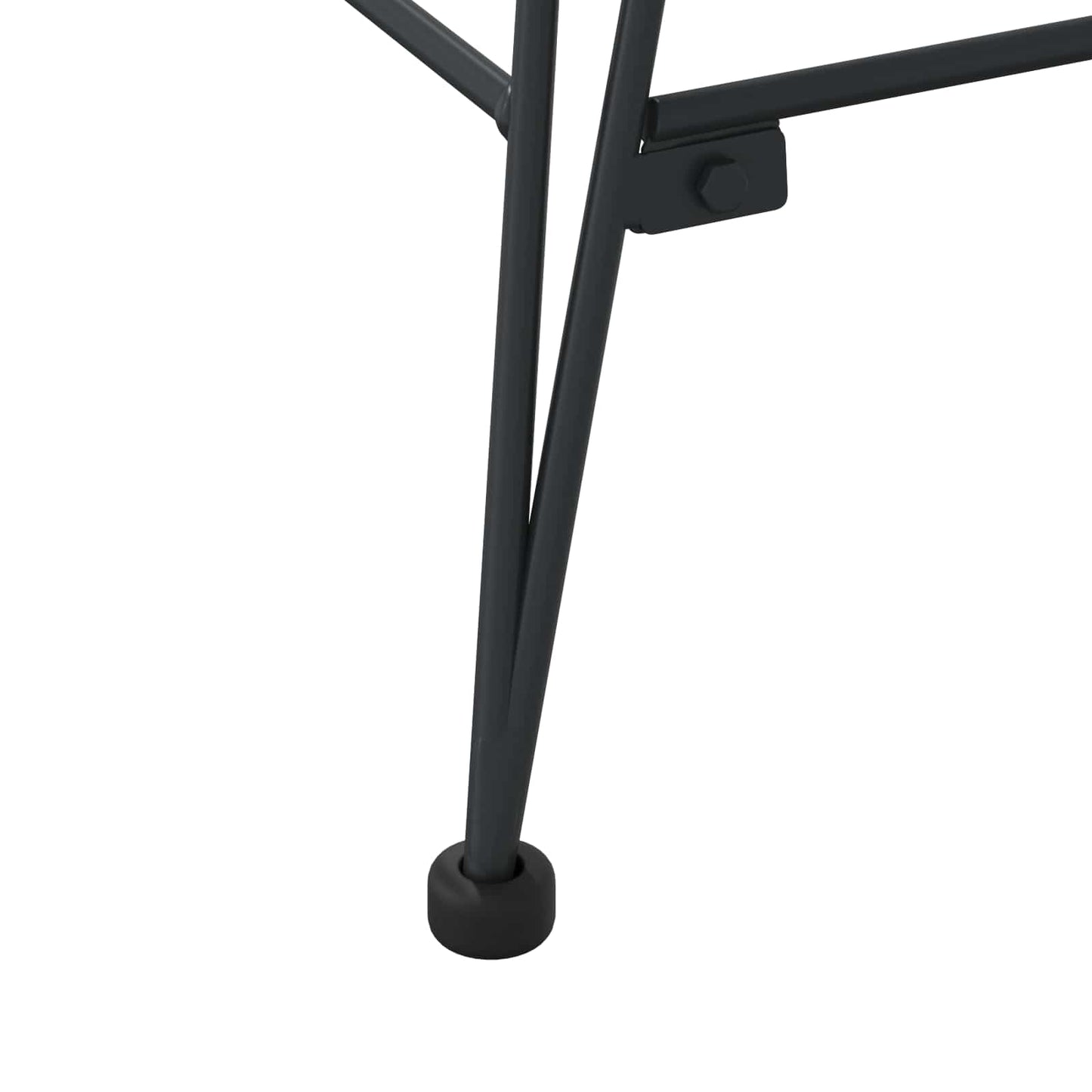 Dining Chair 2 pcs Rattan and Iron Natural 55 x 50 x 74 cm