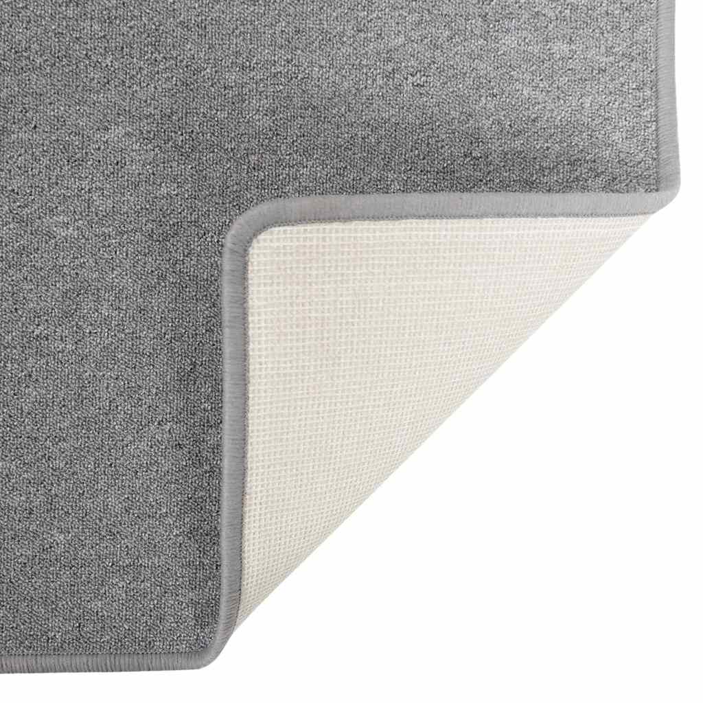 Carpet Runner Light Grey 100 x 150 cm 100% Polypropylene
